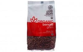 Pure & Sure Organic Bengal Gram   Pack  500 grams